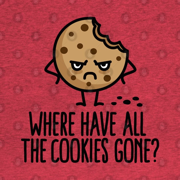 Where have all the cookies gone Santa Claus Christmas by LaundryFactory